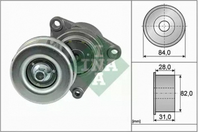 WILMINK GROUP wg1253516 -  Натяжная планка, поликлиновой ремень